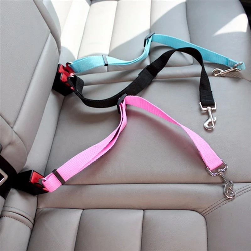 Telescopic Traction Rope for Pet Car Seat Belt. - Capustor