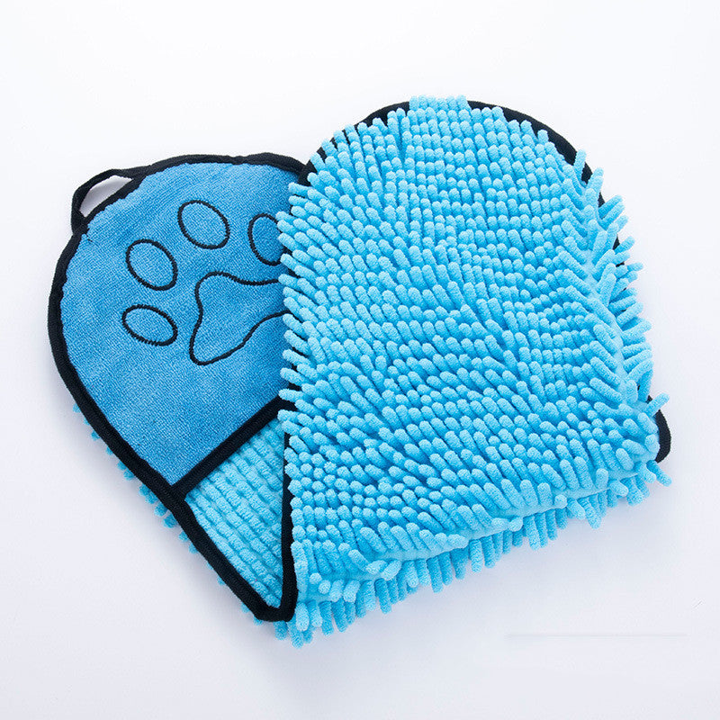 Super water-absorbent and quick-drying cleaning bath towel for your pet. - Capustor